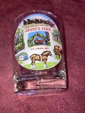 Rare Ulysses S. Grant’s Farm St. Louis Missouri Souvenir Drink Glass President picture