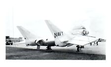 US Navy Vought F7U Cutlass Airplane Vintage Photograph 5x3.5