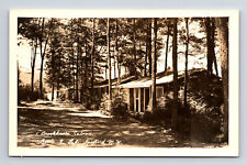 RPPC Brookhaven Cabins Route 9 Spofford Lake NH Postcard picture