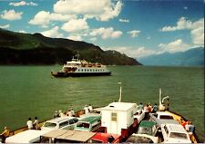 Kootenay Lake Ferries British Columbia MV Anscomb Balfour 1970s Postcard BC picture