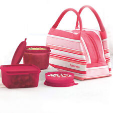 Tupperware Best Lunch Set with Bag, 3-Pieces, Pink (Plastic) picture