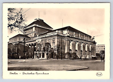 Vintage Postcard Berlin Deutsches Opernhaus picture