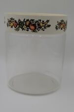 Vintage Pyrex Large Spice Of Life Jar Container Canister Vegetables Food Storage picture