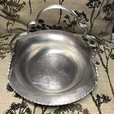 Vintage Federal Silver Co. Hand Wrought Basket with floral design picture