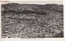 RPPC Postcard Overlooking Wellington City NZ New Zealand picture