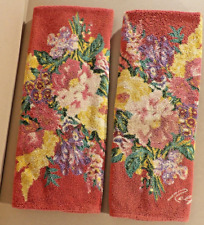 Vintage Ralph Lauren Kirsten Floral Set of 2 Bath Towels 50