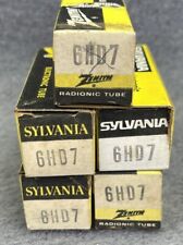 LOT OF 5 ZENITH 6HD7  VINTAGE TUBE NOS  picture