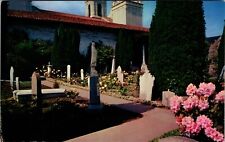 Mission Dolores Church Cemetery San Francisco California CA Chrome VTG Postcard  picture