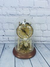 Vintage Hermle Quartz Anniversary Dome Clock  - W Germany - Working picture