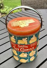 Vintage Sunshine Toy Cookies Advertising Tin - Loose-Wiles Biscuit Co. New York picture