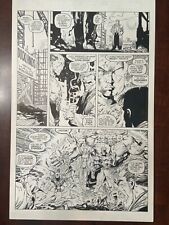 Jim Lee Original Art - WildCATs Issue 10, Page 22 - Huge Team Panel picture