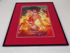 Wonder Woman Framed 16x20 Poster Display DC Comics Stanley Artgerm Lau picture
