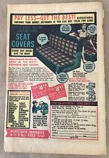 Car Seat Covers Print Ad comic book art 1950s retro vintage mail order offers picture