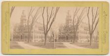 NEW YORK SV - Albany - First High School - American Scenery 1880s picture