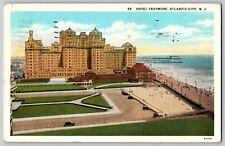 Postcard 1939 Hotel Traymore Atlantic City New Jersey C9 picture