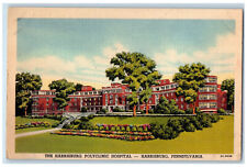 c1950's The Harrisburg Polyclinic Hospital Harrisburg Pennsylvania PA Postcard picture