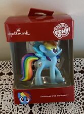Hallmark Keepsake Ornament Hasbro My Little Pony 2017New In Box Blue Pony picture