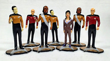 1992 Paramount Pictures Hamilton Gifts Star Trek Generations Figure Lot Of 7 picture