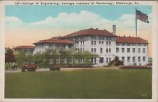 Pittsburgh, PA: College Of Engineering Carnegie Tech - Pennsylvania Postcard picture