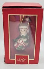Lenox 2023 Elf on Candy Cane Ornament 4.25 Inch Package Damage picture