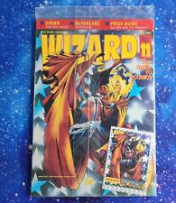 Wizard #11 in Polybag (1992) - Todd McFarlane Cover WITH Spawn Trading Card,... picture