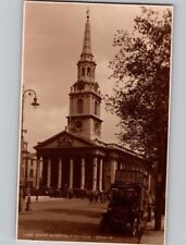 c1905 London St Martins In The Fields RPPC Real Photo Postcard picture