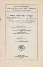 7 Chemistry  Bklts ~ Studies on Oxidation Reduction by Various Authors 1920-30s picture