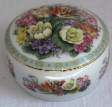 The Danbury Mint Floral Enchantment Music Box STRANGER IN PARADISE Trinket Box picture