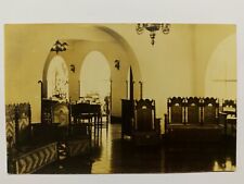 Vintage Postcard RPPC CUIDAD DE VALLES Mexico CASA GRANDE HOTEL Lobby picture