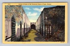 Yuma AZ-Arizona, Portion Of Ruins Of Old Territorial Prison, Vintage Postcard picture