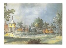Postcard The Pierpont Morgan Library Landscape with Farm Buildings (detail) picture