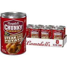 Campbell’s Chunky Soup, Steak and Potato Soup, 16.3 oz Can (Case of 8) picture