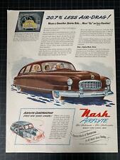 Vintage 1950 Nash Airflyte Print Ad picture
