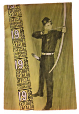 1965-1966 Official Explorer Catalog Boy Scouts of America Sac-Fox Council BSA picture