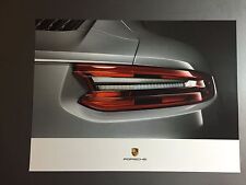 2016 Porsche 911 Carrera S Coupe Showroom Advertising Poster RARE Awesome L@@K picture