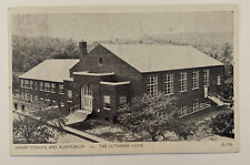 Vintage Postcard, Henry School And Auditorium, The Lutheran Home, Pennsylvania￼ picture