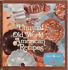 1972 Unusual Old World and American Recipes Cookbook/Booklet, Nordic Ware picture