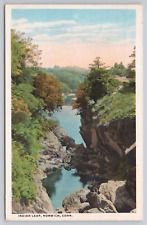 Postcard Indian Leaf, Norwich Connecticut Vintage PM 1921 picture