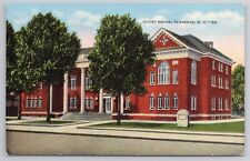 1952 Postcard Court House Florence South Carolina picture