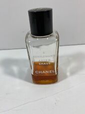Vintage Chanel For Men A Gentlemen's After Shave 4 Fl oz Bottle 1/4 Full Used picture