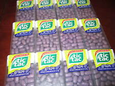 Tic Tac Grape Discontinued Mint Collectors Candy 1oz ~ 1 sealed box of 12 picture