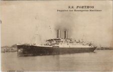 CPA AK S.S. Porthos - liner des Messageries Maritimes SHIPS (1203401) picture
