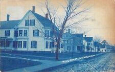 Main Street, Lisbon, N.H., RPPC, Cyanotype, Posted 1908 picture
