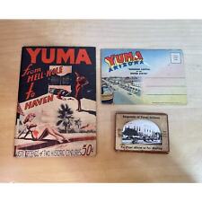 Vintage Yuma Arizona Sunshine Capital Souvenir Ephemera Postcards Mini Photos  picture