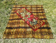 Antique Victorian Chase Blanket Carriage Sleigh Buggy Lap Robe Victorian Florals picture