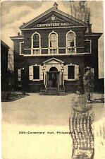 Beautiful Facade of Carpenters' Hall, Philadelphia, Pennsylvania Postcard picture