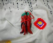 Vtg 1990s Chili Pepper Cluster Bundle Christmas Ornament Western Southwest Veg picture