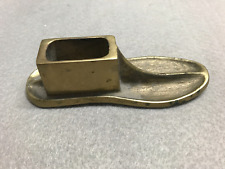 Vintage Antique Cast Brass Cobbler Shoe Anvil Tool Form 6