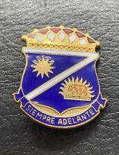 WW2 WWII U.S. ARMY 223RD INFANTRY REGIMENT DUI DI CREST PIN NS Meyer picture