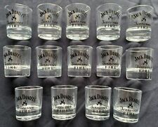 Jack Daniels Tennessee Fire Shot Glasses Glass Old NO. 7 Brand Whiskey Daniel's picture